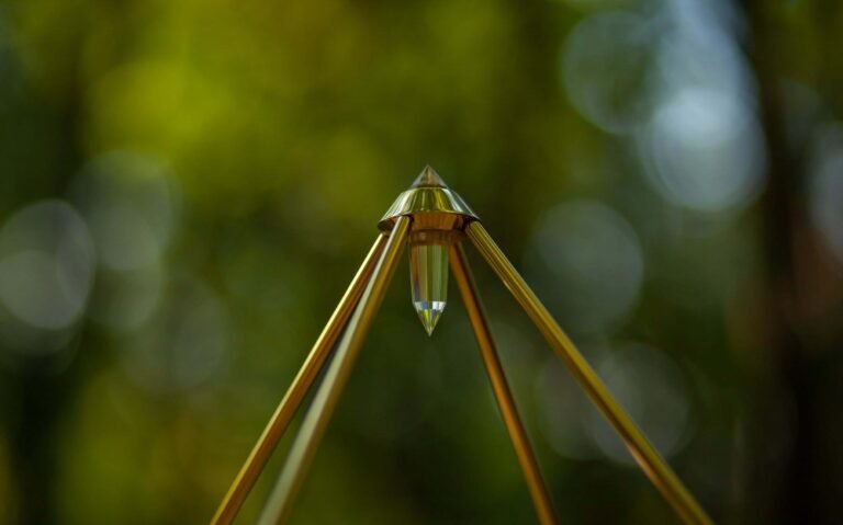 crystal pyramid