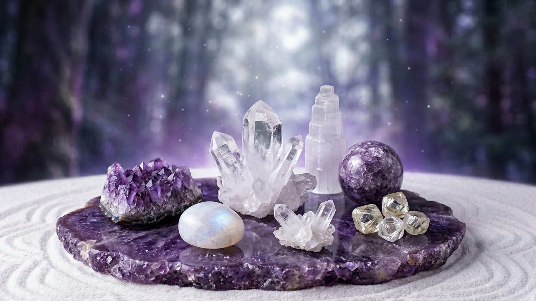 Best Crown Chakra Crystals for Healing and Spiritual Opening